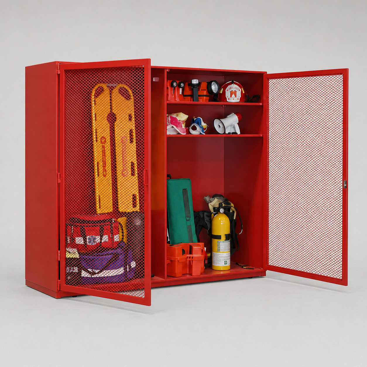 Gabinete para estación de emergencia